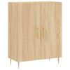 vidaXL sk&aelig;nk 69,5x34x90 cm konstrueret tr&aelig; sonoma-eg