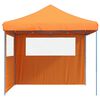 vidaXL Party Tent Orange 292 x 292 x 315 cm Oxford stof