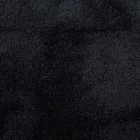 vidaXL gulvtæppe OVIEDO 240x240 cm kort luv sort