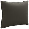 vidaXL 1-delte rygpuder PUTTEN 100% polyester Antracit 50 x 40 x 15 cm