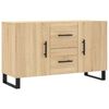 vidaXL sk&aelig;nk 100x36x60 cm konstrueret tr&aelig; sonoma-eg