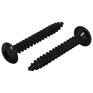 vidaXL Tapenagel 2 pcs Sort M4 x 28 mm St&aring;l