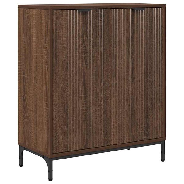 vidaXL Sideboard Brun eg 69,5 x 33 x 82 cm Konstrueret tr&aelig;