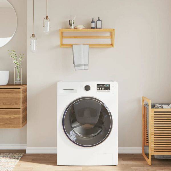 vidaXL h&aring;ndkl&aelig;deholder 60x25x20 cm v&aelig;gh&aelig;ngt bambus