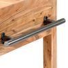 vidaXL køkkenvogn 58 x 58 x 89 cm massivt akacietræ
