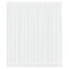 vidaXL Lace Gardin med gardiner Blomstret Hvid 300 x 400 cm Polyester