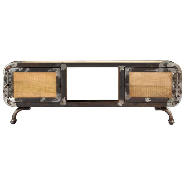 vidaXL tv-skab 120x30x42 cm massivt mangotræ