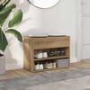 vidaXL skob&aelig;nk 60x30x45 cm konstrueret tr&aelig; kunsteg