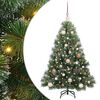 vidaXL Kunstigt juletr&aelig; med 150 LED'er Gr&oslash;n 120 cm PE og PVC