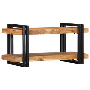 vidaXL v&aelig;ghylde 70x33x35 cm massivt akacietr&aelig;