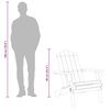 vidaXL Adirondack-stole 2 stk. massivt akacietræ