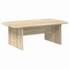 vidaXL Sofabord Sonoma eg 93 x 53 x 33 cm Konstrueret tr&aelig;