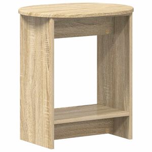 vidaXL Sidebord Sonoma-eg 50 x 39,5 x 55 cm Konstrueret tr&aelig;