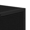 vidaXL Sideboard Sort eg 35.5 x 35 x 76 cm
