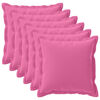 vidaXL Pudebetr&aelig;k 6 stk. HOUTEN Lyser&oslash;d 60 x 60 cm Polyester