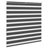 vidaXL zebragardin sort 150x150 cm stofbredde 145,9 cm polyester
