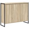 vidaXL Sideskab Sonoma 96,5 x 30 x 75 cm Konstrueret tr&aelig;