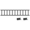 vidaXL Tag snefang Antracit 600 x 2,5 x 20 cm St&aring;l