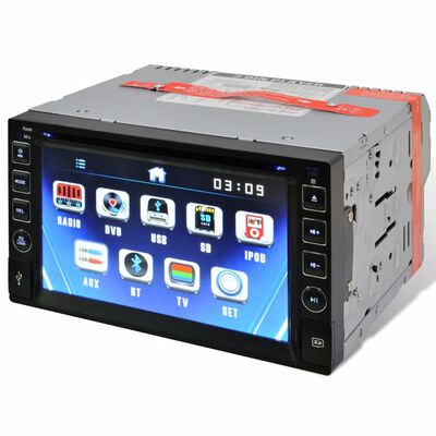 2 DIN Bil Audio, DVD, 6,2 tommer touch screen