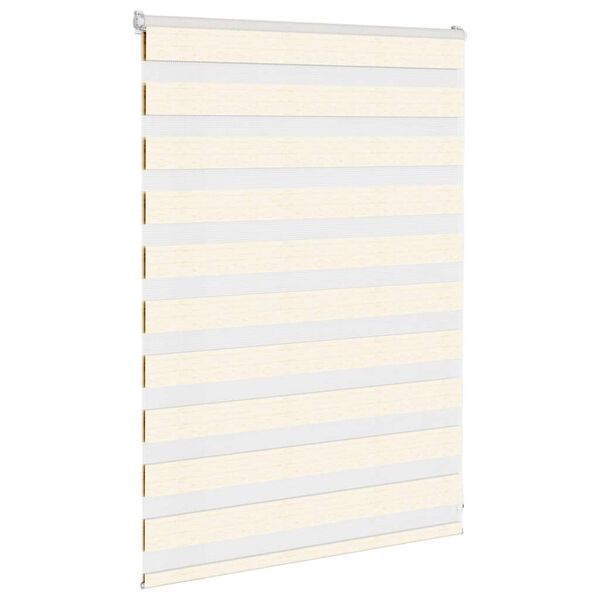 vidaXL zebragardin marmorbeige 105x100 cm stofbredde 100,9cm polyester