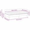 vidaXL Hjørnesengramme med Madras med madras 2 pcs Grøn Fløjl