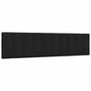 vidaXL gavlpude Hanko 200 cm stof sort