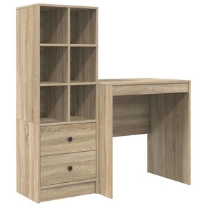 vidaXL Bord Sonoma eg 115,5 x 50 x 127 cm 2 stk.
