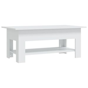 vidaXL sofabord 102x55x42 cm konstrueret tr&aelig; hvid