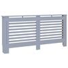 vidaXL radiatorskjuler 172x19x81,5 cm MDF antracitgr&aring;