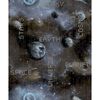 Noordwand tapet Good Vibes Galaxy Planets and Text bl&aring; og sort
