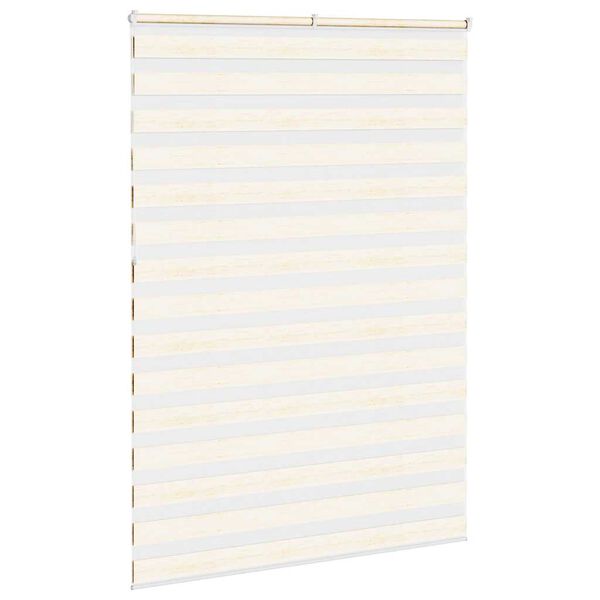 vidaXL zebragardin marmorbeige 155x230 cm stofbredde 150,9cm polyester