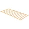 vidaXL Lamelbund Brun 90 x 190 cm Solid b&oslash;g
