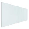 vidaXL Pejs glasplade Transparent 120 x 50 cm Glas
