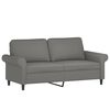 vidaXL 2-personers sofa 140 cm stof m&oslash;rkegr&aring;