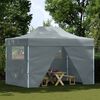 vidaXL Party Tent Antracit 280 x 410 x 315 cm Oxford stof