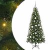vidaXL Kunstigt juletr&aelig; med 300 LED'er Gr&oslash;n 180 cm PE og PVC