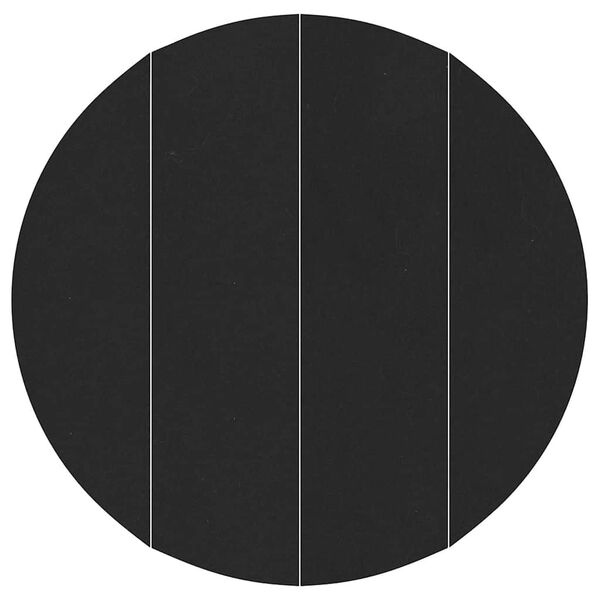 vidaXL Pool Bundark Sort Ø 428 cm Non-woven stof