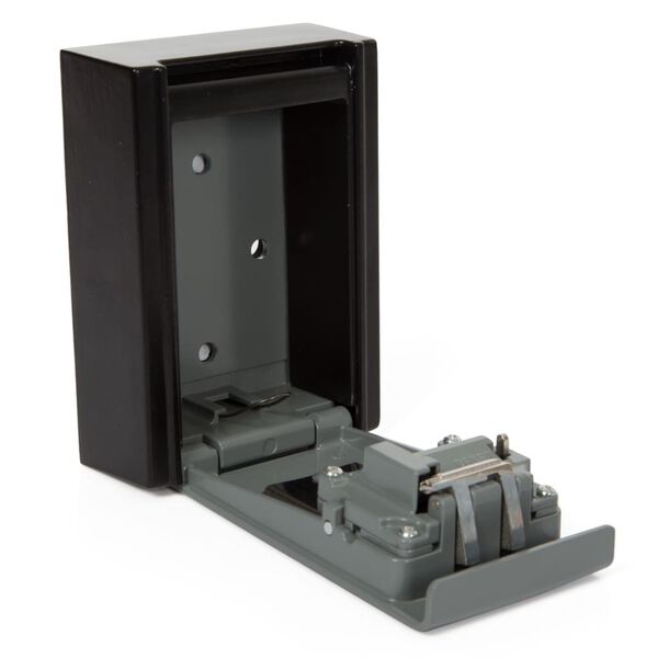 Perel v&aelig;gmonteret n&oslash;gleboks mellemstor