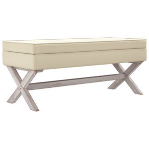vidaXL opbevaringsskammel 110x45x49 cm h&oslash;r