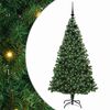 vidaXL Kunstigt juletr&aelig; med stativ Gr&oslash;n 180 cm PVC og St&aring;l og Plastik