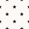 Noordwand tapet Friends & Coffee Little Stars sort og hvid