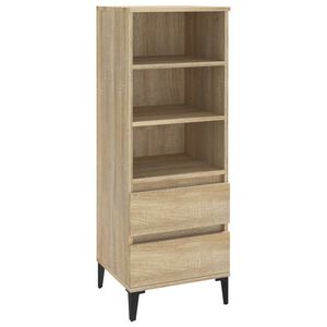 vidaXL skab 40x36x110 cm konstrueret tr&aelig; Sonoma-eg