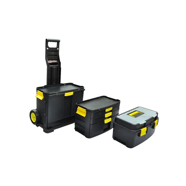 V&aelig;rkt&oslash;jskasse med hjul Hannes