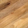 vidaXL bordplade 140x60x3,8 cm oval massivt mangotr&aelig;
