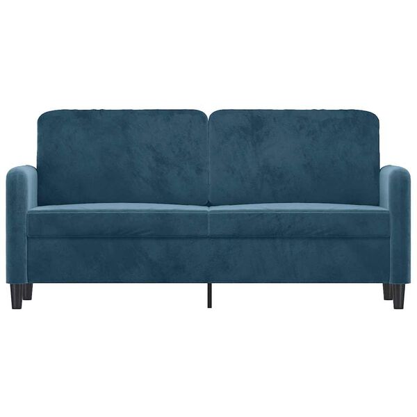 vidaXL 2-personers sofa 140 cm fl&oslash;jl bl&aring;