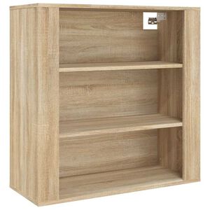 vidaXL v&aelig;gskab 80x33x80 cm konstrueret tr&aelig; sonoma-eg