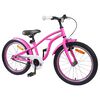 vidaXL B&oslash;rnecykel 20 tommer til b&oslash;rn i alderen 6-11 &aring;r M&oslash;rk pink