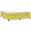 vidaXL Boxspring sengeramme Gr&oslash;n 180x200 cm Stof