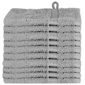vidaXL G&aelig;steh&aring;ndkl&aelig;de SOLUND 10 stk. Gr&aring; 15 x 21 cm 550 gsm