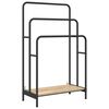 vidaXL T&oslash;jstativ Sonoma eg 60 x 30 x 100,5 cm Konstrueret tr&aelig;